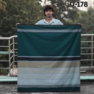 5.5 Hand Cotton Lungi D-178