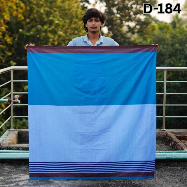 5.5 Hand Cotton Lungi D-184