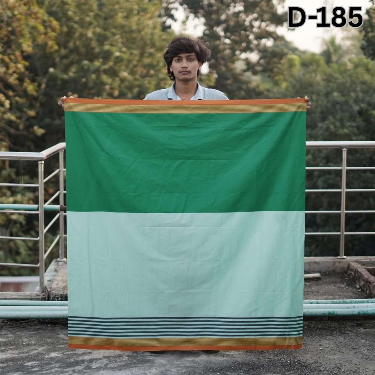5.5 Hand Cotton Lungi D-185