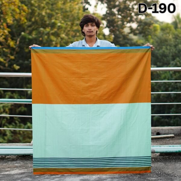 5.5 Hand Cotton Lungi D-190