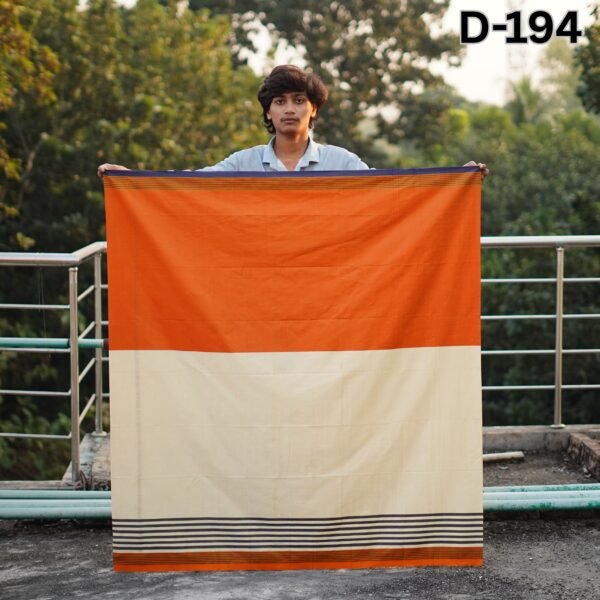 5.5 Hand Cotton Lungi D-194