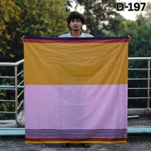 5.5 Hand Cotton Lungi D-197