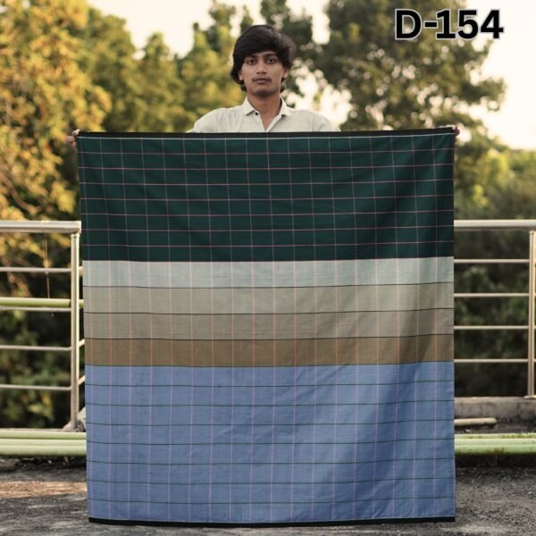 5.5 Hand Cotton Lungi D-154