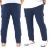 Man Cargo Trouser-Navy Blue