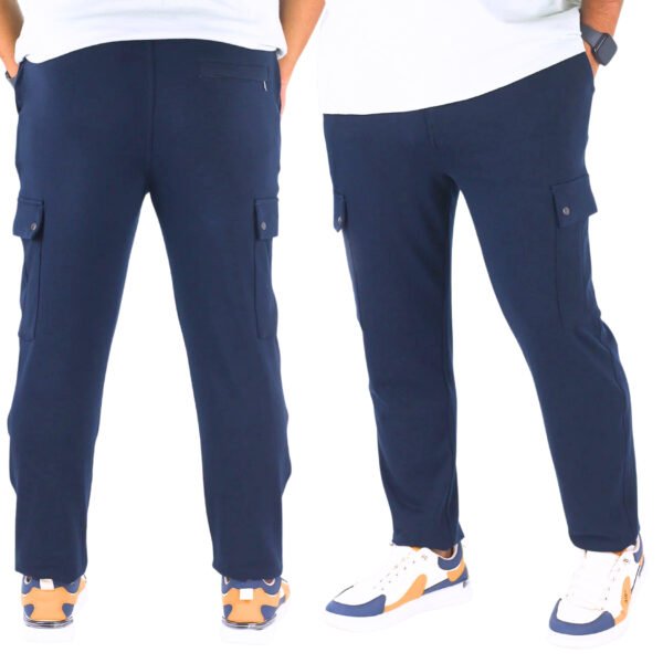 Man Cargo Trouser-Navy Blue