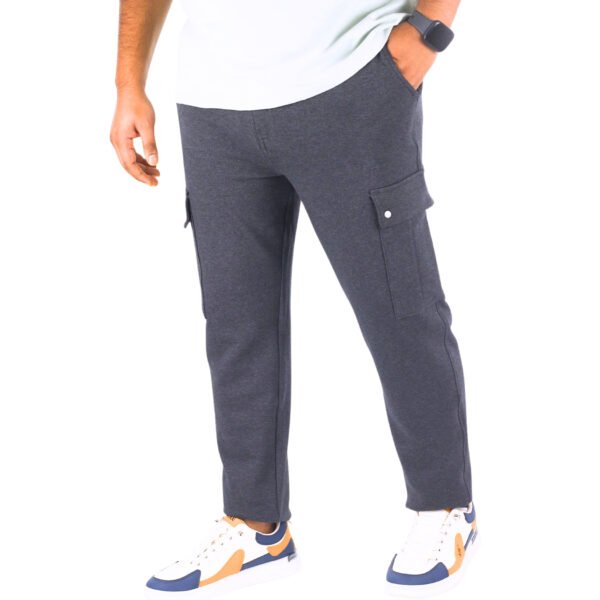 Man Cargo Trouser-Ash