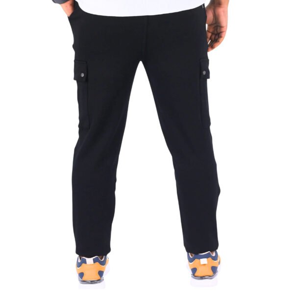 Man Cargo Trouser-Black