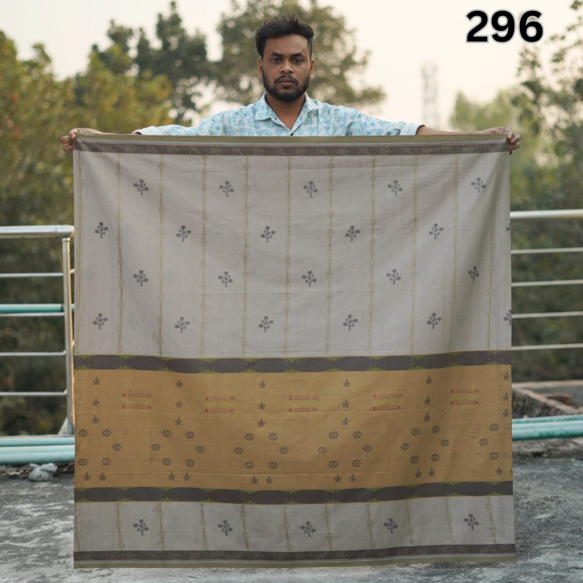 5.5 Hand Cotton Lungi 296