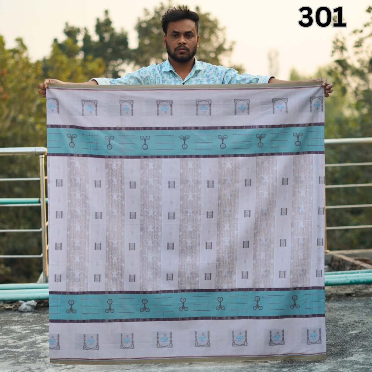 5.5 Hand Cotton Lungi 301