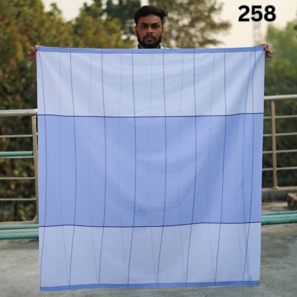 122 5.5 Hand Cotton Lungi 258