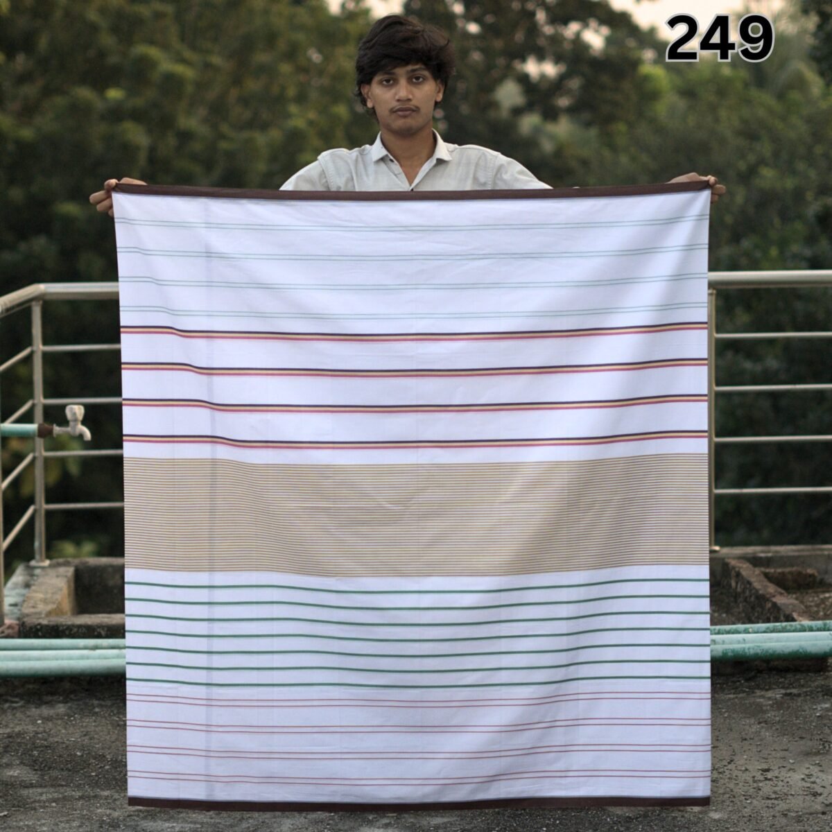 5.5 Hand Cotton Lungi 249