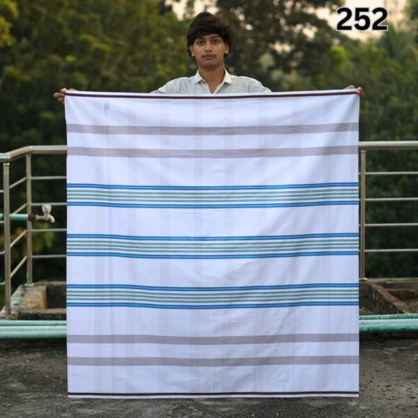 5.5 Hand Cotton Lungi 252