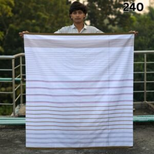 5.5 Hand Cotton Lungi 240