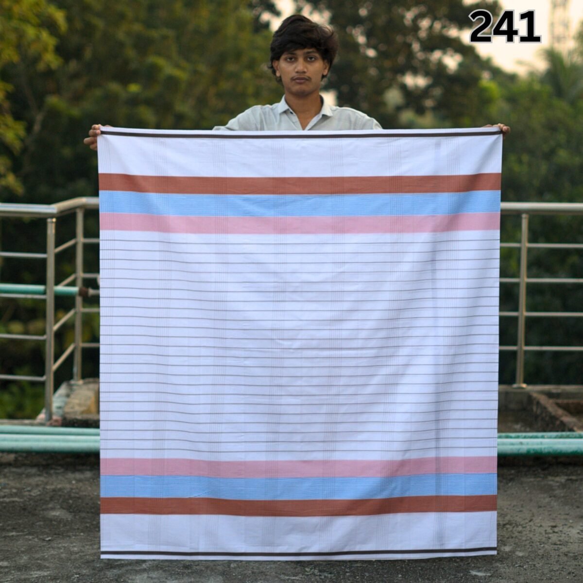 5.5 Hand Cotton Lungi 241