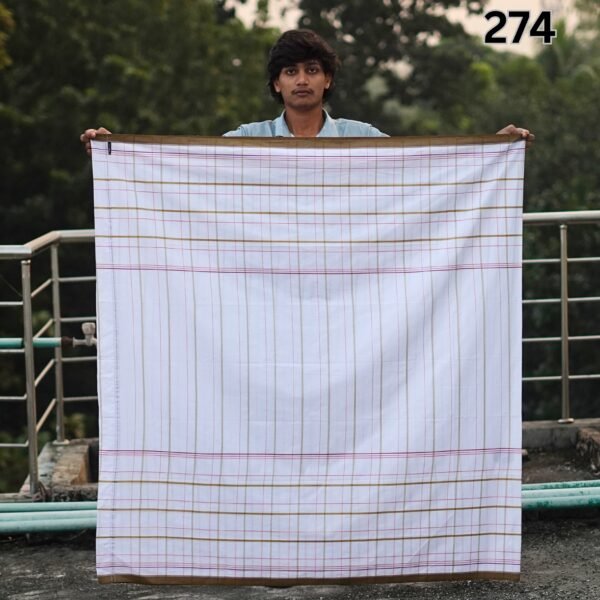 5.5 Hand Cotton Lungi 274