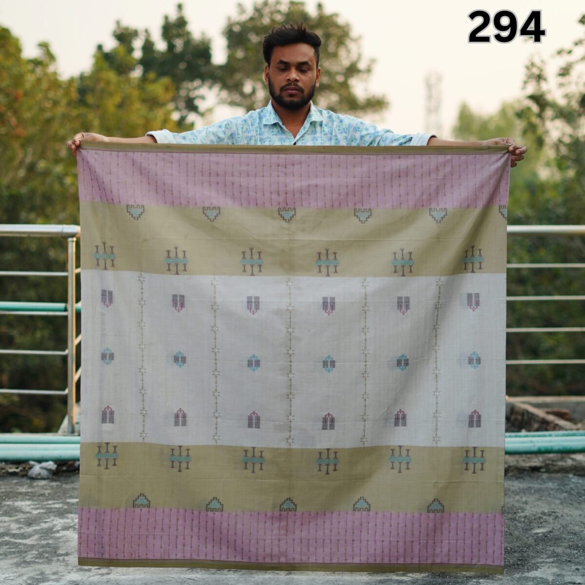 5.5 Hand Cotton Lungi 294