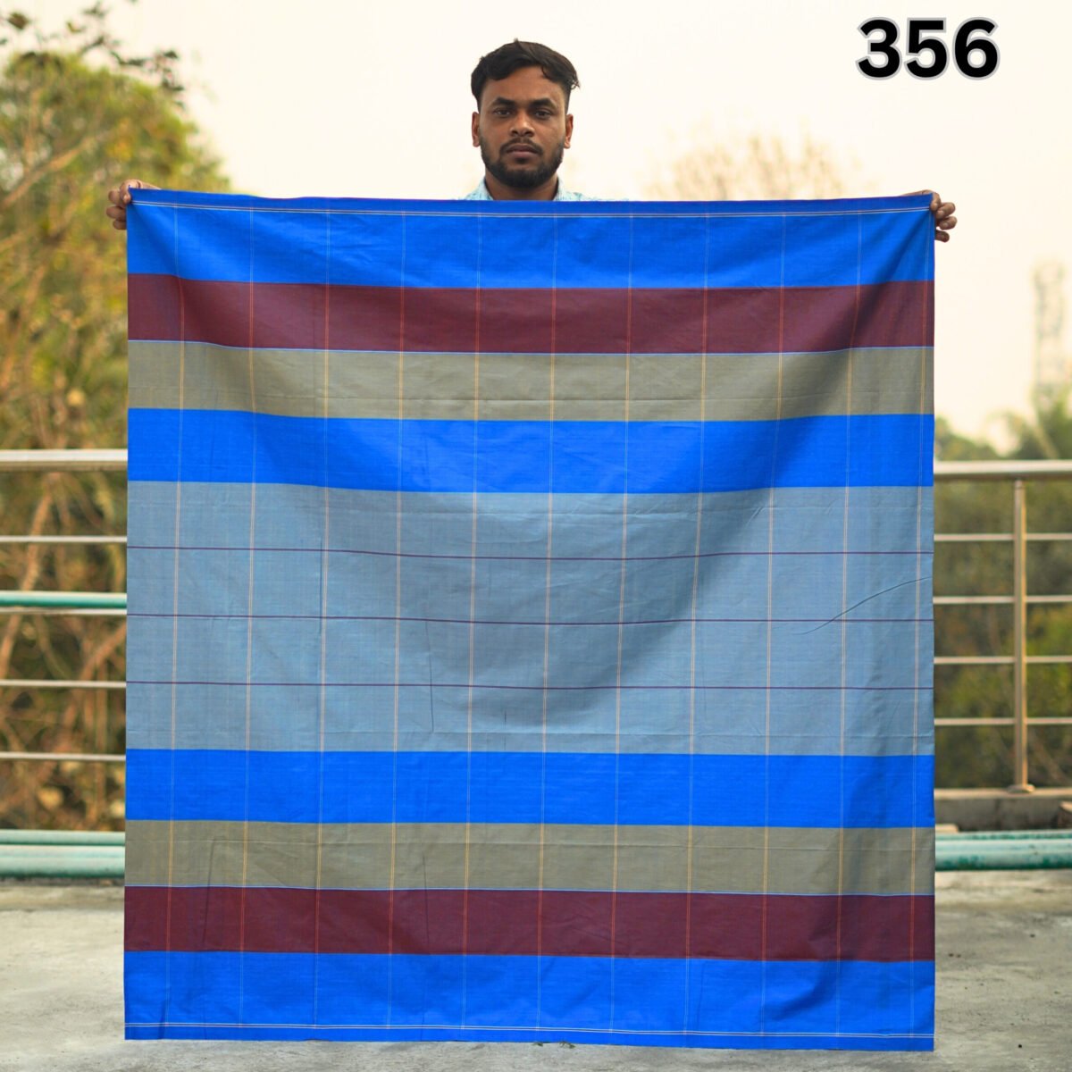 5.5 Hand Cotton Lungi 356