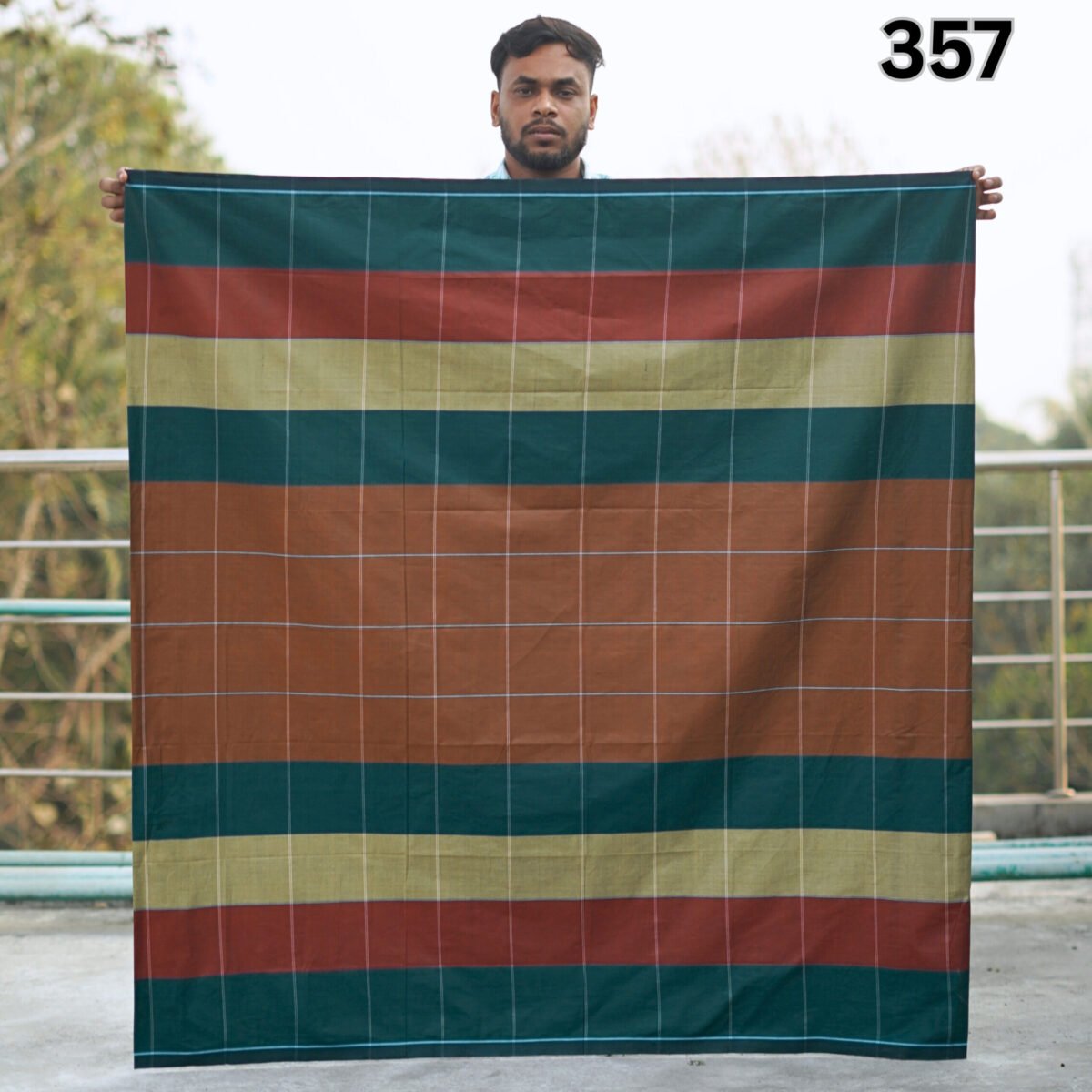 5.5 Hand Cotton Lungi 357