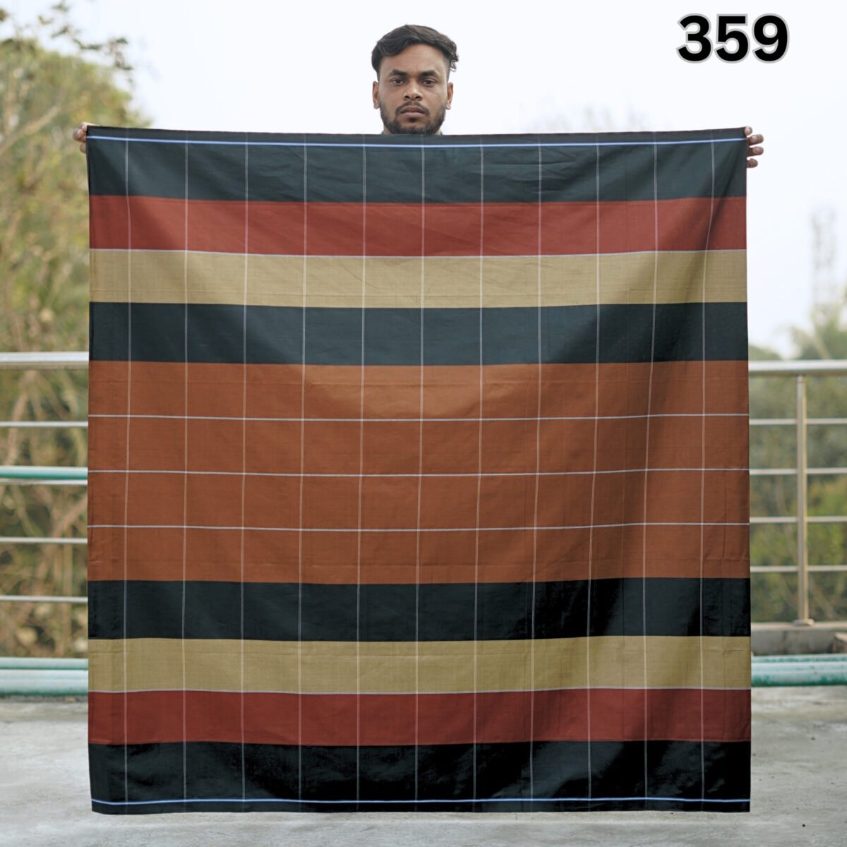 5.5 Hand Cotton Lungi 359