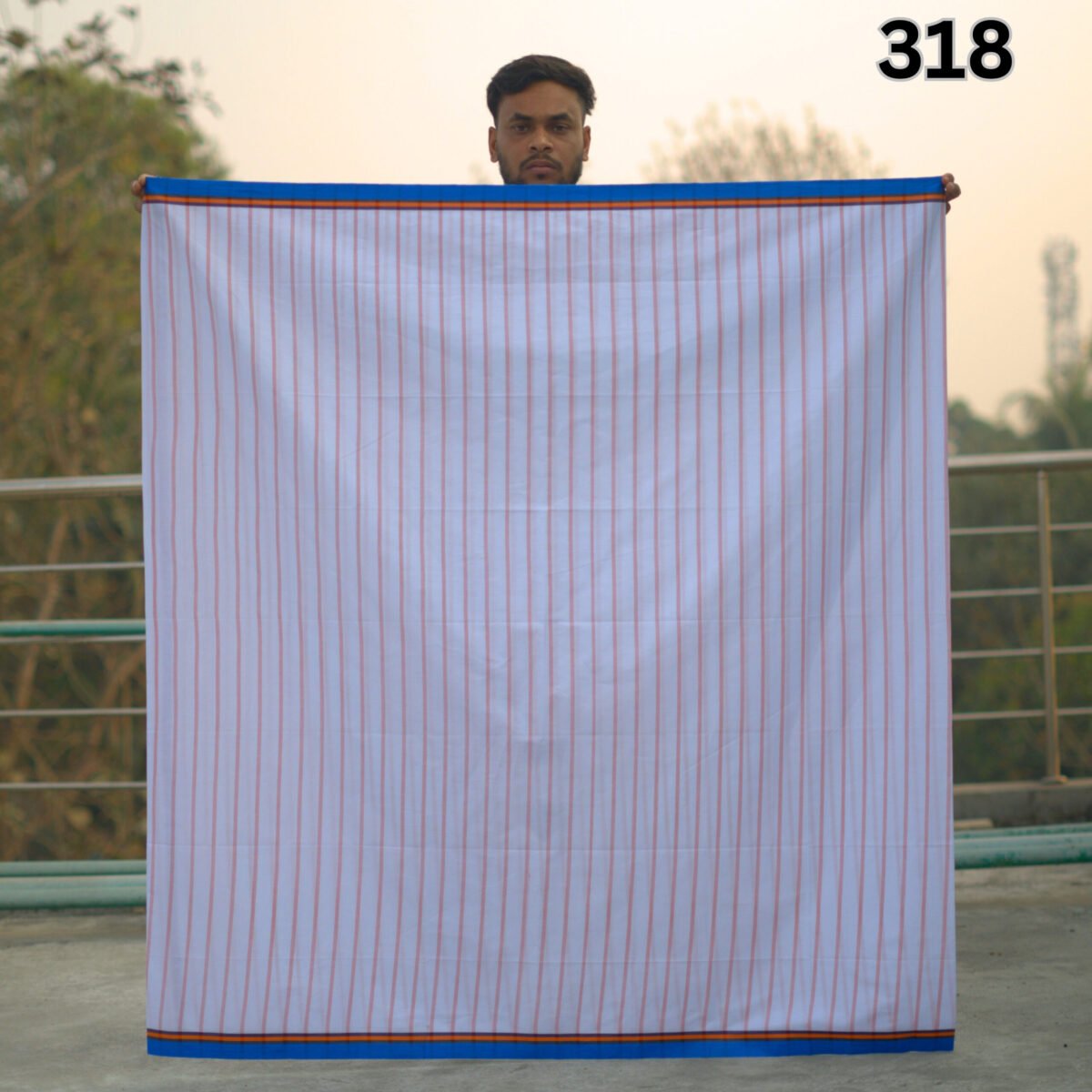 5.5 Hand Cotton Lungi 318