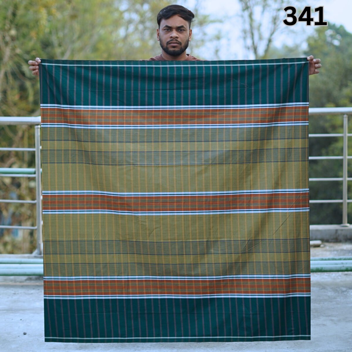 5.5 Hand Cotton Lungi 341