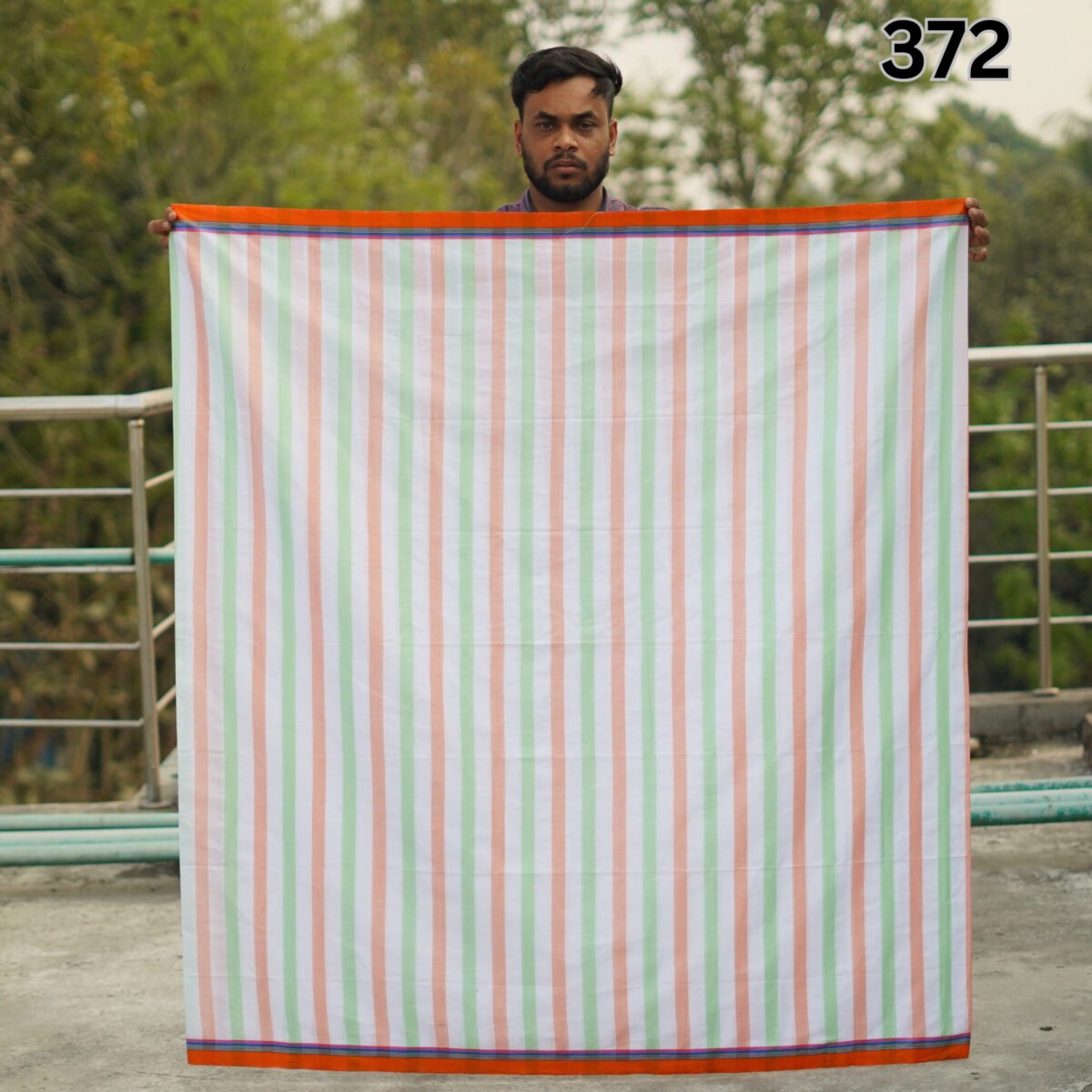 5.5 Hand Cotton Lungi 372