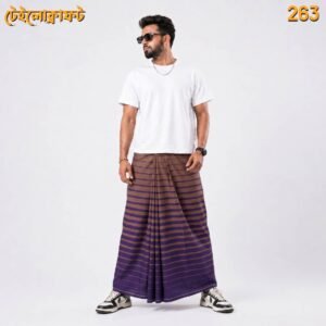 10 5.5 Hand Cotton Lungi 263