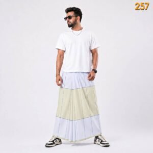 15 5.5 Hand Cotton Lungi 257