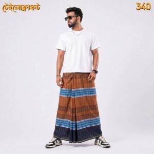 5 5.5 Hand Cotton Lungi 340