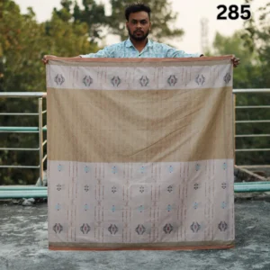 Tailocraft Men’s Pure Cotton Karukaj Lungi 5.5 Hand-285