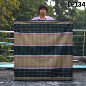Tailocraft Men’s Pure Cotton Deep Lungi 5.5 Hand- 134