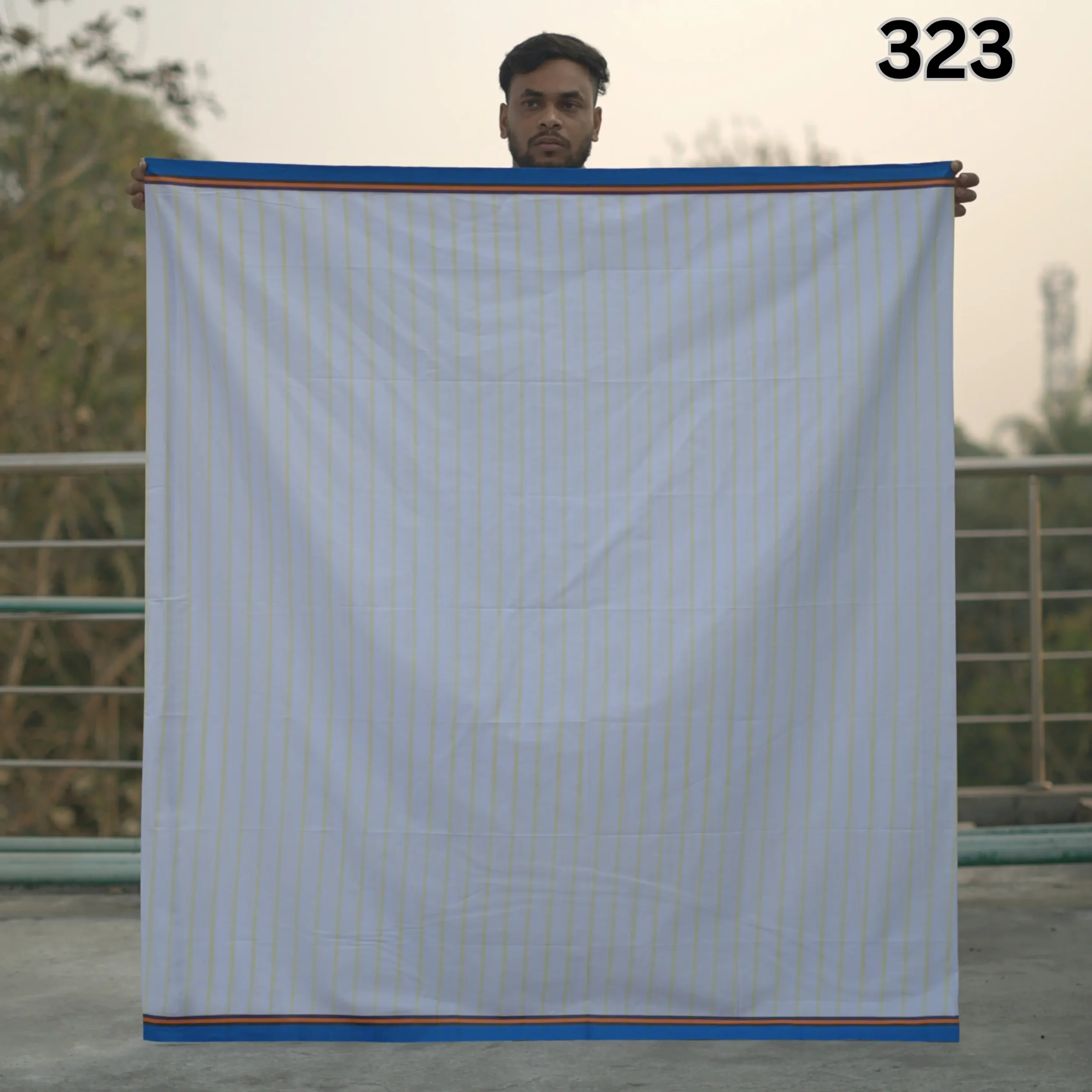 Tailocraft Men’s Pure Cotton Light Lungi 5.5 Hand-323