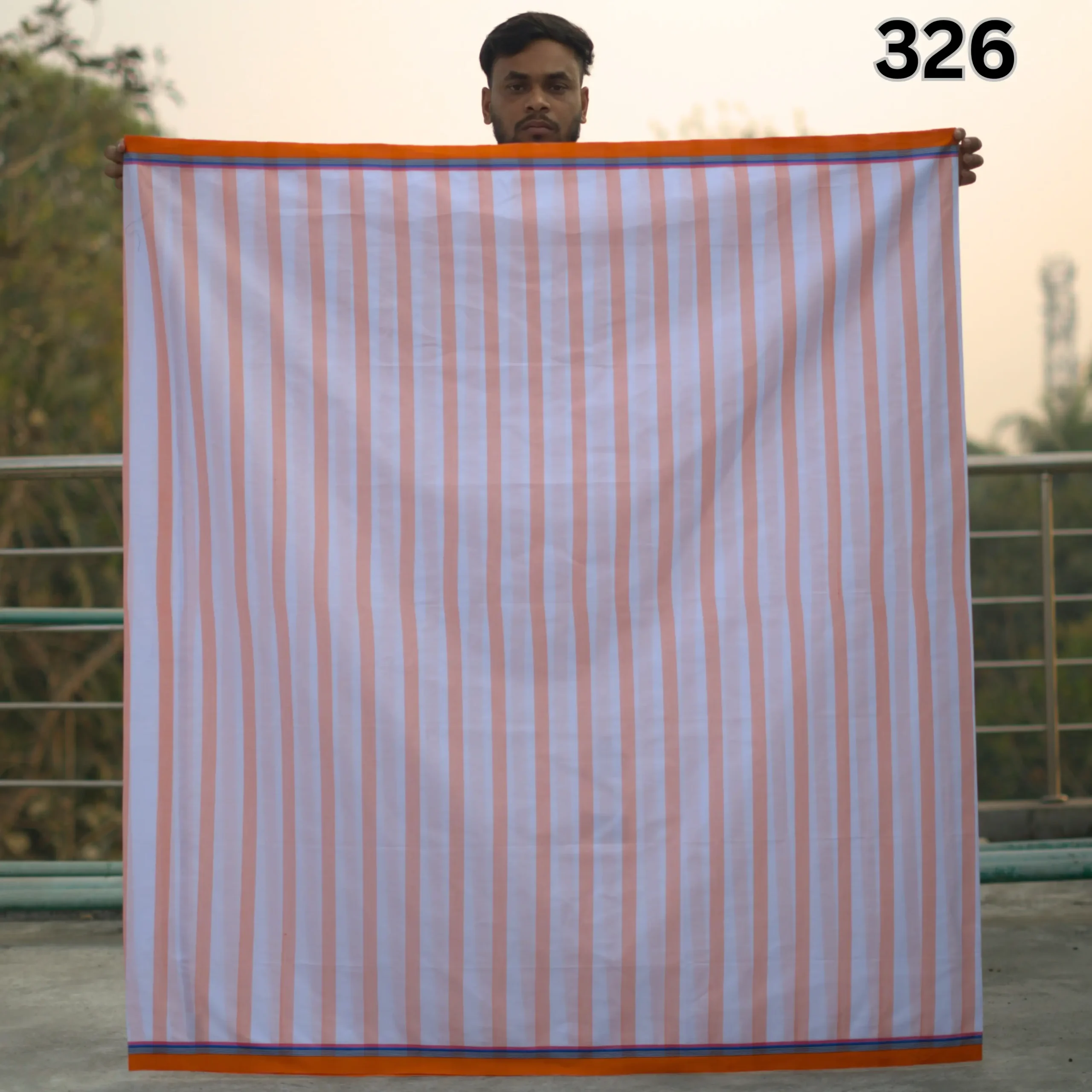 Tailocraft Men’s Pure Cotton Light Lungi 5.5 Hand-326