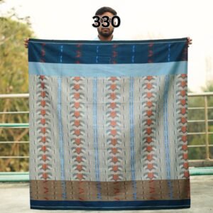 Tailocraft Men’s Pure Cotton Karukaj Lungi 5.5 Hand-330