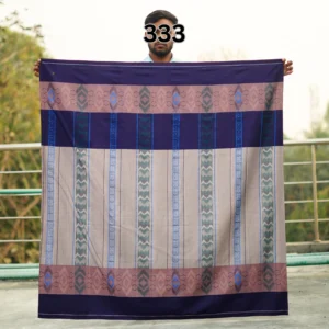 Tailocraft Men’s Pure Cotton Karukaj Lungi 5.5 Hand-333