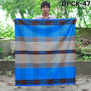 Tailocraft Men’s Pure Cotton Deep Lungi 5.5 Hand- 47