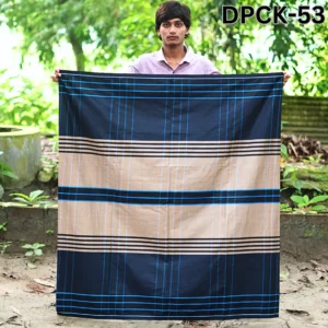 Tailocraft Men’s Pure Cotton Deep Lungi 5.5 Hand- 53