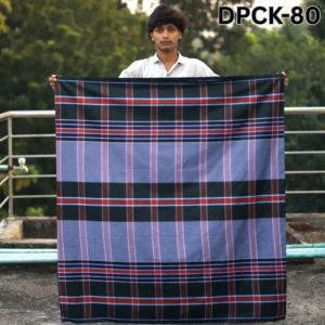 Tailocraft Men’s Pure Cotton Deep Lungi 5.5 Hand- 80