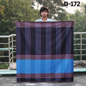 Tailocraft Men’s Pure Cotton Deep Lungi 5.5 Hand- 172